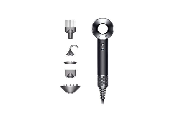 Фен для волосся Dyson Supersonic HD07 Black/Nickel (386816-01)