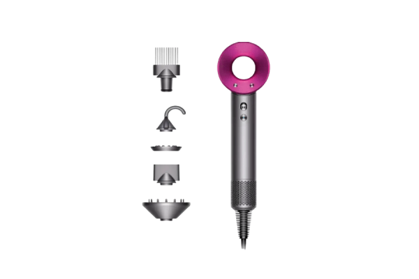 Фен для волосся Dyson Supersonic HD07 Fuchsia/Nickel (390244-01)