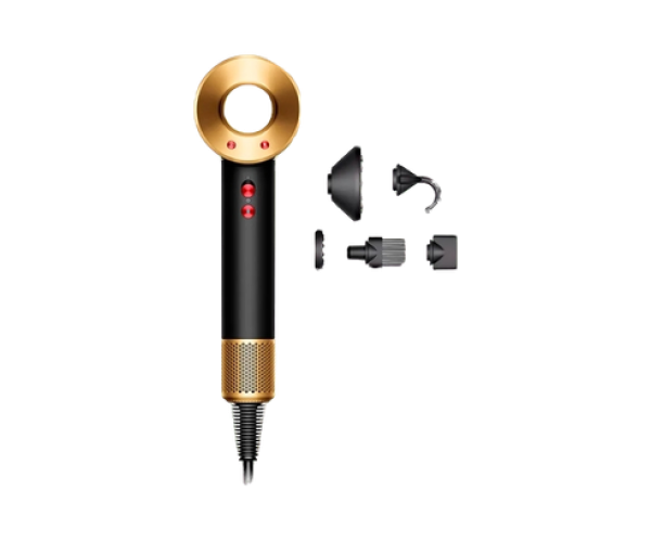 Фен для волосся Dyson Supersonic HD07 Onyx Black/Gold (533902-01)