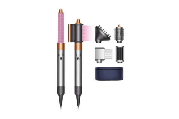 Стайлер для довгого волосся Dyson Airwrap Multi-styler Complete Long Diffuse Nickel/Copper (453660-01)