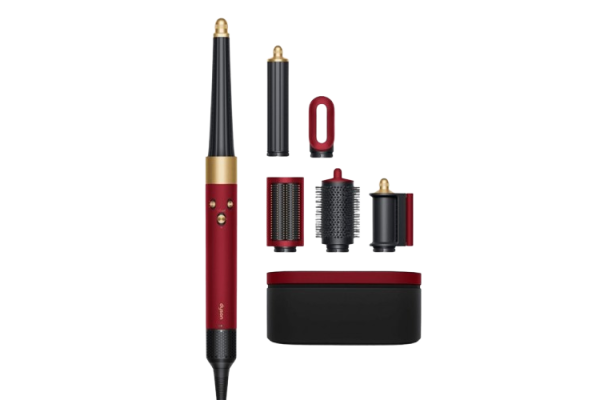 Стайлер для довгого волосся Dyson Airwrap i.d. Multi-Styler and Dryer Straight to Wavy Red Velvet/Gold (596926-01)