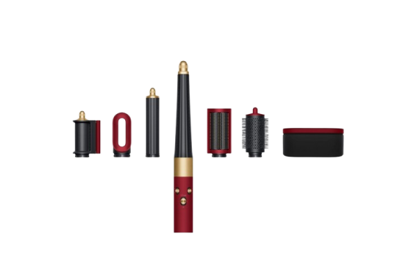 Стайлер для довгого волосся Dyson Airwrap i.d. Multi-Styler and Dryer Straight to Wavy Red Velvet/Gold (596926-01)