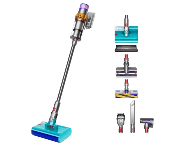 Пилосос Dyson V15s Detect Submarine Yellow/Nickel (448798-01)