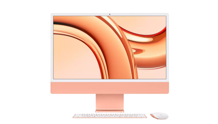 Apple iMac 24" 2023 M3 Retina 4.5K 8/256GB 10GPU Orange (Z19R)