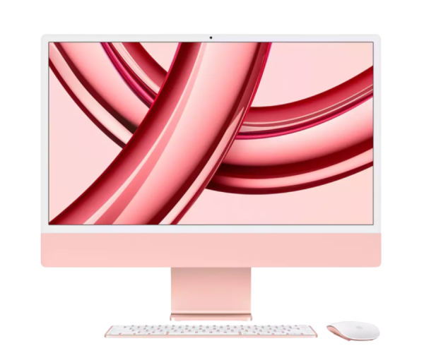 Apple iMac 24" 2023 M3 Retina 4.5K 8/256GB 10GPU Pink (MQRT3)