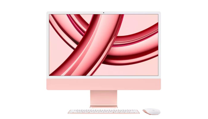 Apple iMac 24" 2023 M3 Retina 4.5K 8/256GB 10GPU Pink (MQRT3)