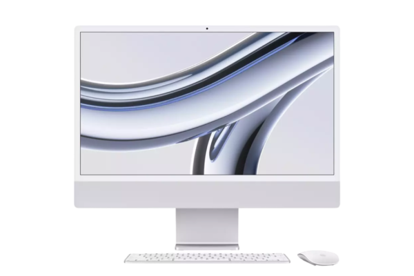Apple iMac 24" 2023 M3 Retina 4.5K 8/256GB 10GPU Silver (MQRJ3)