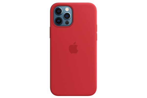 Apple Original Silicone Case Red with MagSafe for iPhone 12/12 Pro
