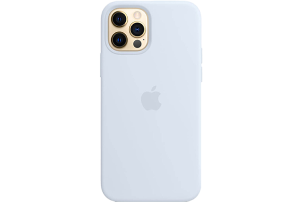 Apple Original Silicone Case Cloud Blue with MagSafe for iPhone 12 Pro Max