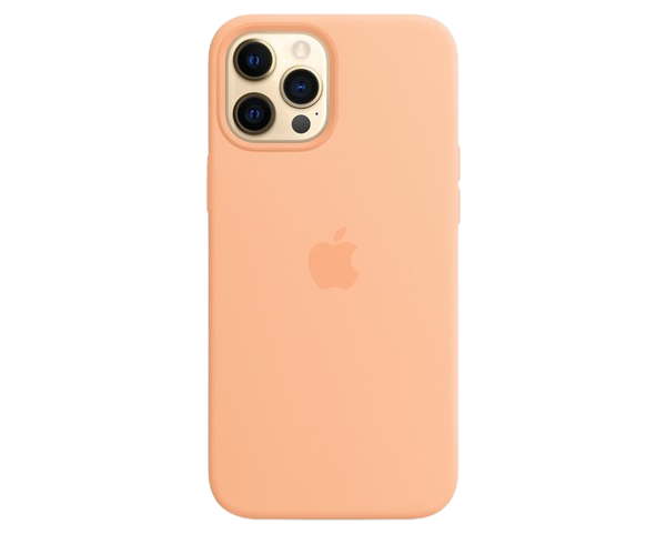 Apple Original Silicone Case Cantaloupe with MagSafe for iPhone 12 Pro Max