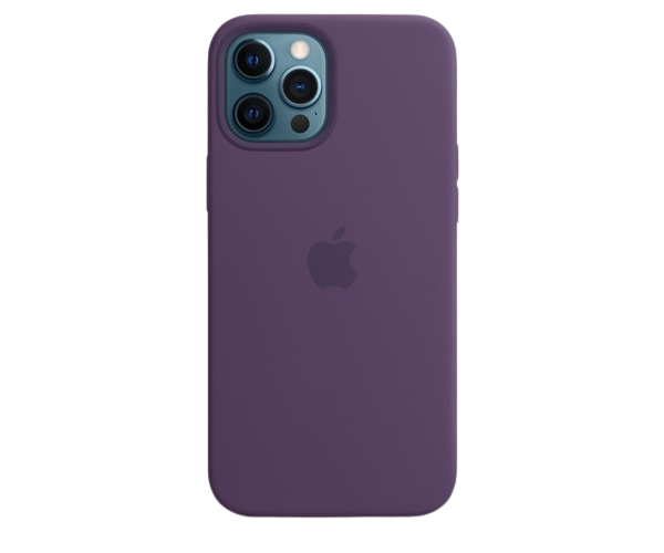 Apple Original Silicone Case Amethyst with MagSafe for iPhone 12 Pro Max