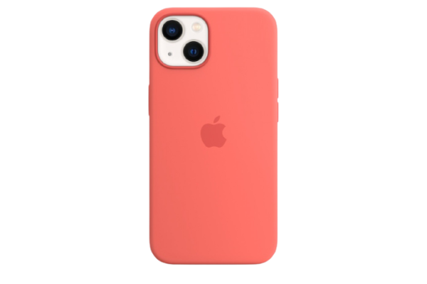 Apple Original Silicone Case Pink Pomelo with MagSafe for iPhone 13