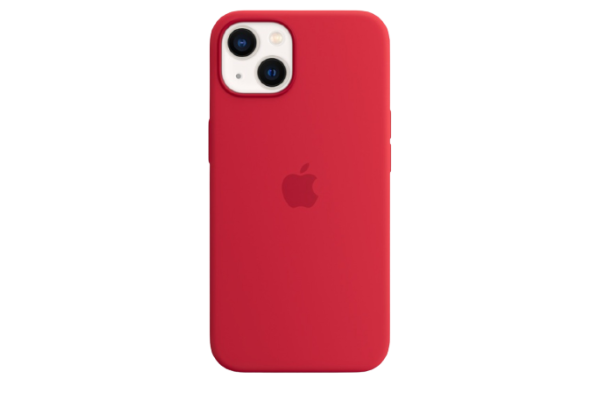 Apple Original Silicone Case Red with MagSafe for iPhone 13