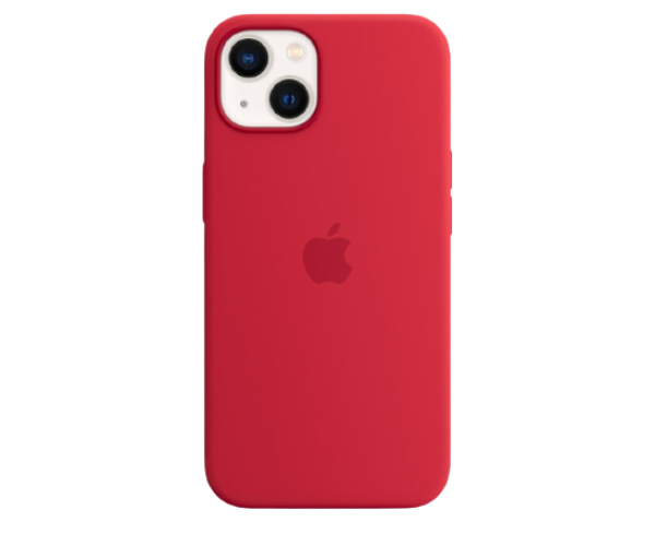 Apple Original Silicone Case Red with MagSafe for iPhone 13