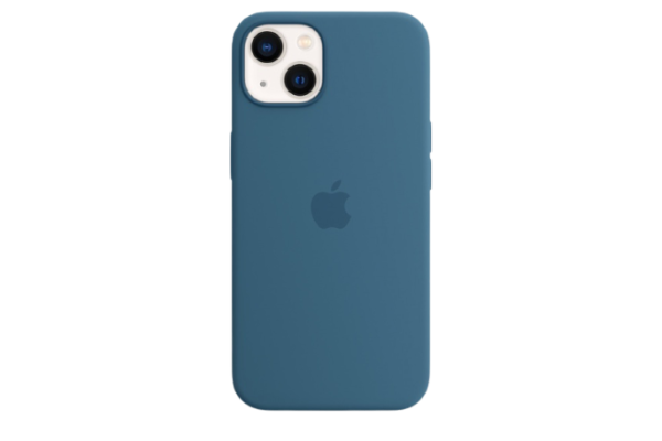 Apple Original Silicone Case Blue Jay with MagSafe for iPhone 13