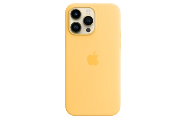 Apple Original Silicone Case Sunglow with MagSafe for iPhone 14 Pro Max