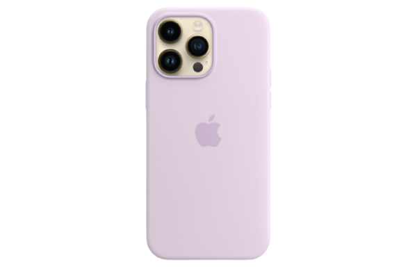 Apple Original Silicone Case Lilac with MagSafe for iPhone 14 Pro Max