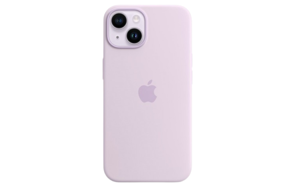 Apple Original Silicone Case Lilac with MagSafe for iPhone 14