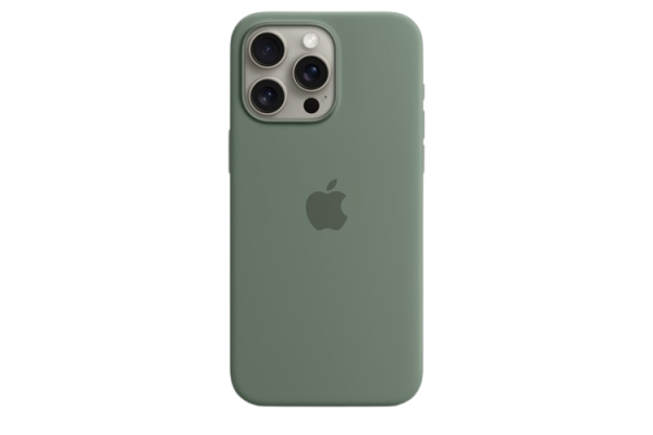 Apple Original Silicone Case Cypress with MagSafe for iPhone 15 Pro Max