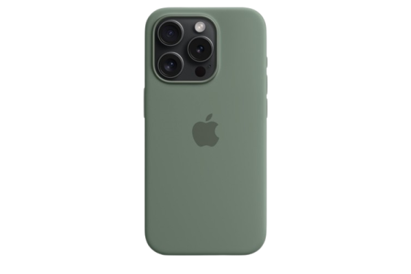Apple Original Silicone Case Cypress with MagSafe for iPhone 15 Pro