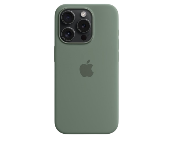 Apple Original Silicone Case Cypress with MagSafe for iPhone 15 Pro