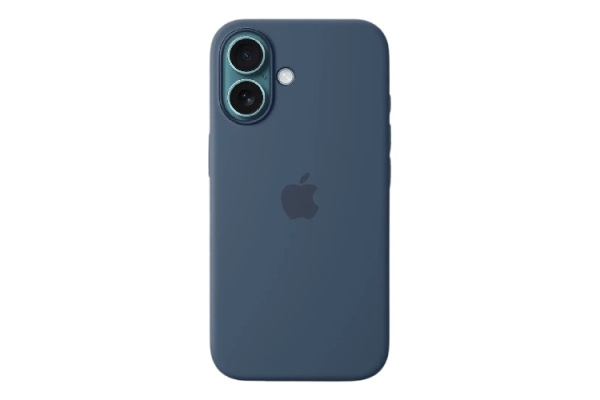 Apple Original Silicone Case Denim with MagSafe for iPhone 16