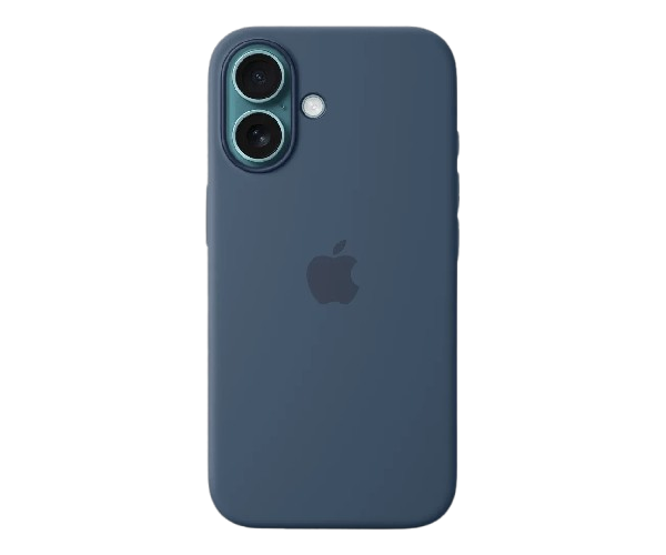 Apple Original Silicone Case Denim with MagSafe for iPhone 16