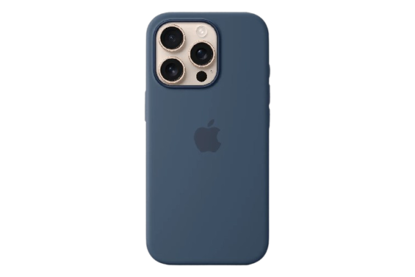 Apple Original Silicone Case Denim with MagSafe for iPhone 16 Pro