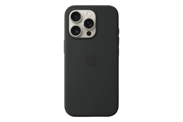 Apple Original Silicone Case Black with MagSafe for iPhone 16 Pro