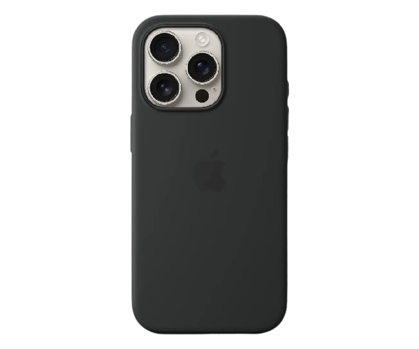 Apple Original Silicone Case Black with MagSafe for iPhone 16 Pro