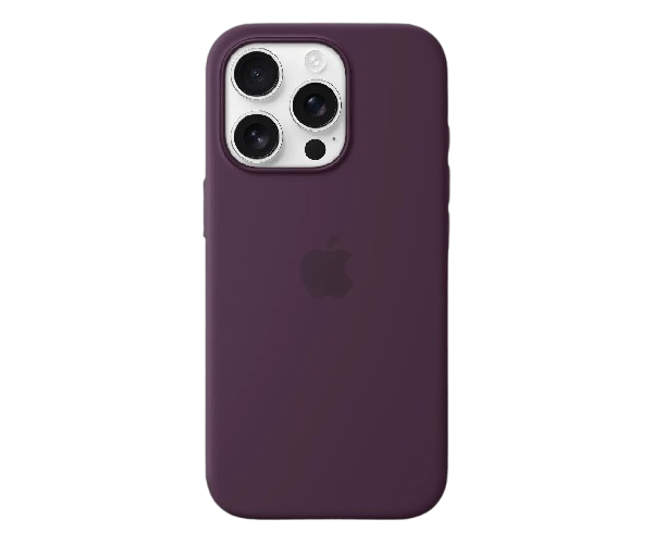 Apple Original Silicone Case Plum with MagSafe for iPhone 16 Pro