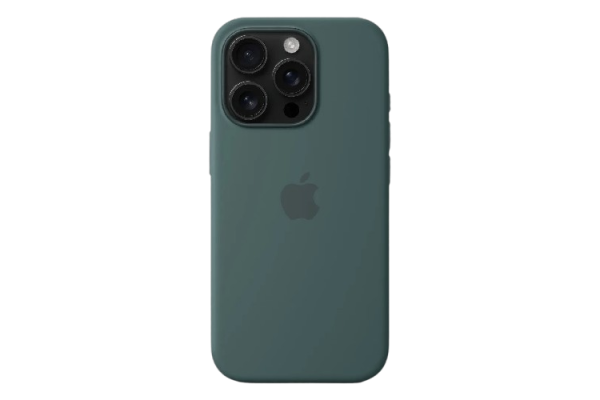 Apple Original Silicone Case Lake Green with MagSafe for iPhone 16 Pro