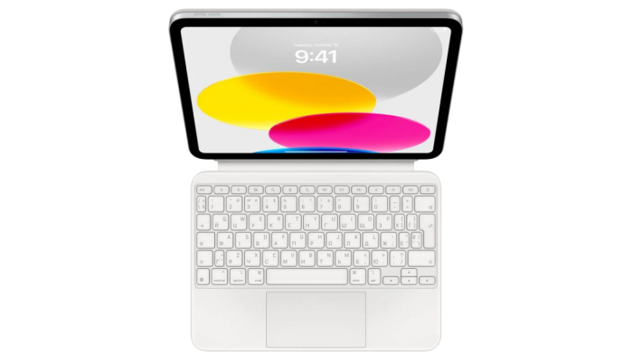 Apple Magic Keyboard Folio for iPad 10.9" 2022 White (MQDP3)